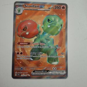 Scovillain ex 216/191 SV08: Surging Sparks Pokemon Card Holo NM/M